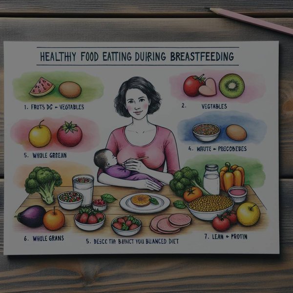 Quels sont les conseils pour une alimentation saine pendant l'allaitement ?