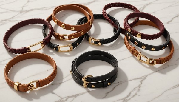 Découvrez les must-have bracelets en cuir féminin de cette saison